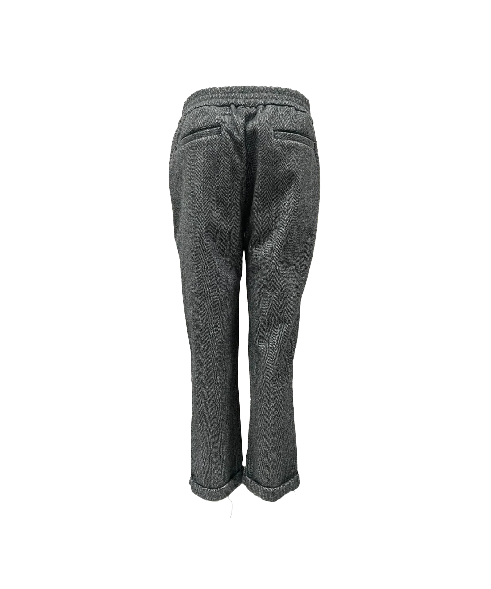 Women's Herringbone Straight-Leg Pants - FPW23234 - Image 2